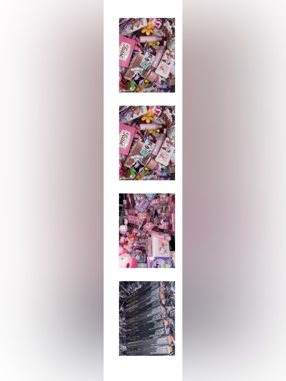 Pink Assorted Phone Accessories Bundle - Cute Themed Cell Phone Charms & Cases